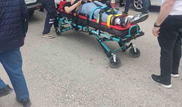 Kastamonu'da motosiklet kazası: 1 yaralı