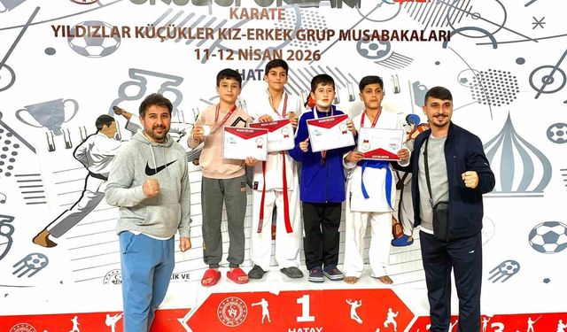 Kayseri, Okul Sporları Karate'de ödülleri topladı