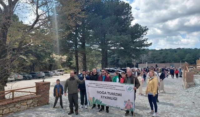 Kazdağı Milli Parkı'nda çocuklar doğayla buluştu