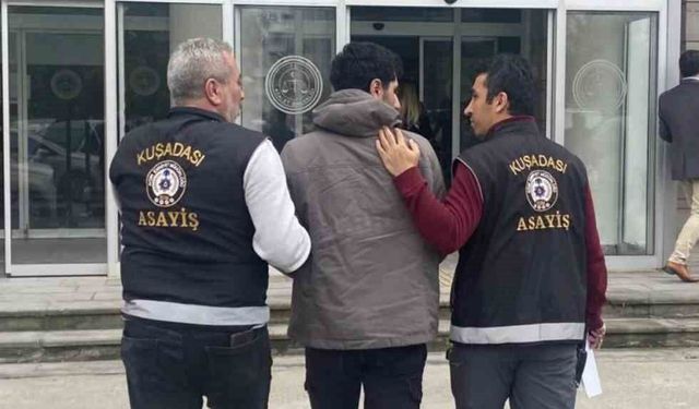 Kuşadası'nda aranan 2 kişi polis tarafından yakalandı