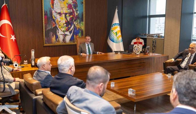 Mezitli Belediyesi ve esnaf iş birliğiyle ekonomik projeler masaya yatırıldı