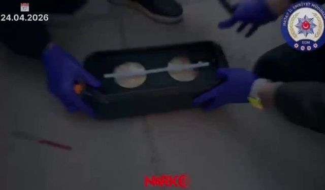 Müzik kutusunda dev uyuşturucu operasyonu