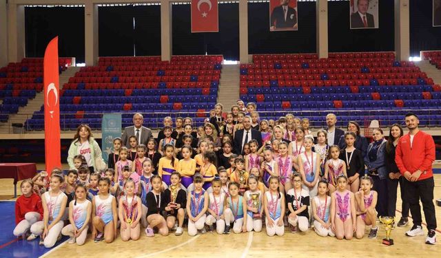 Okul Sporları Cimnastik Müsabakaları sona erdi