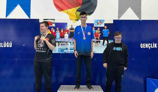 Özel sporcudan il birinciliği