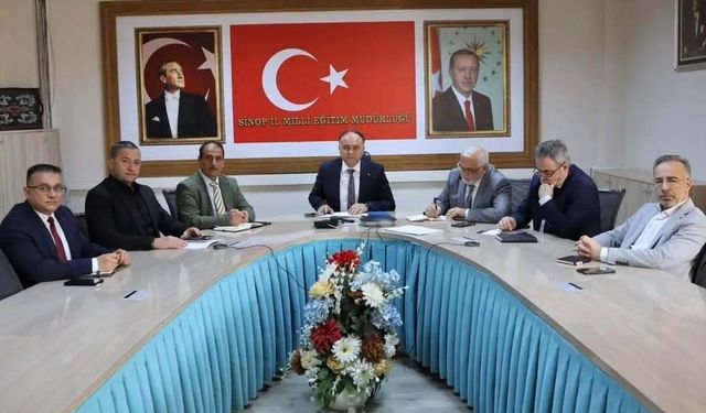 Sinop'ta okul güvenliğine dair önemli toplantı