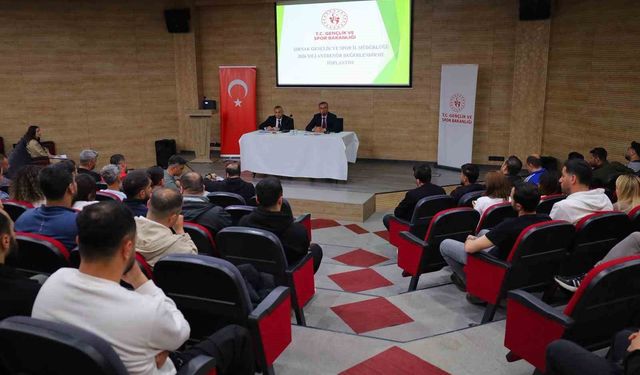 Şırnak'ta sporun geleceği masaya yatırıldı