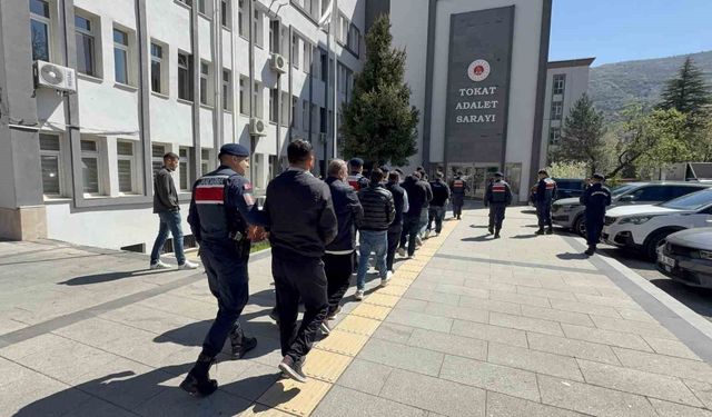 Tokat'ta silah kaçakçılığı operasyonu: 16 kişi tutuklandı