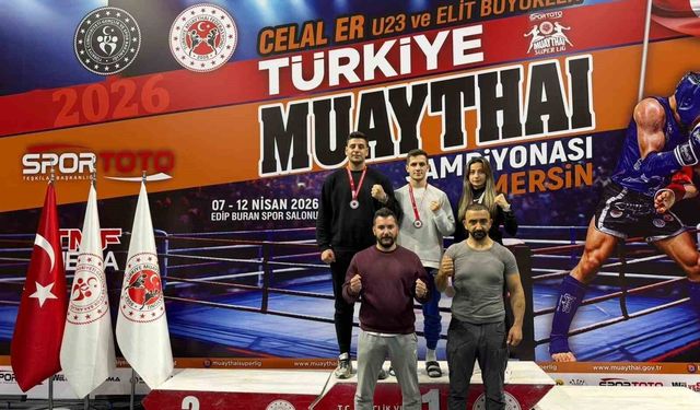 Vanlı sporcular Türkiye şampiyonasında zafer elde etti