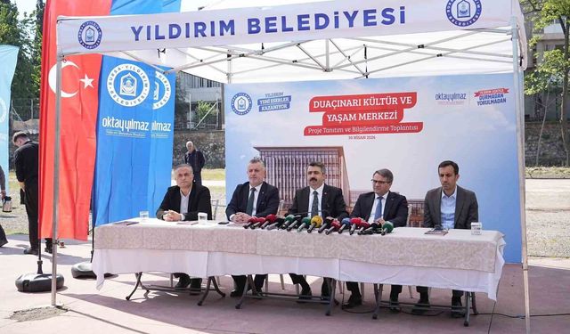 Yıldırım'da 8.3 dönümlük alanda yeni kültür merkezi inşa edilecek