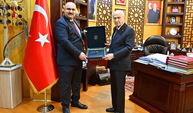 Bahçeli, Kerkük Valisi Ağa ile bir araya geldi