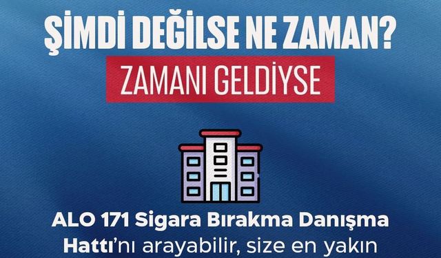 Bakan Memişoğlu: 'ALO 171 Sigara Bırakma Hattı ile 2026'nın ilk 4 ayında 143 bin 534 kişiye destek verdik'