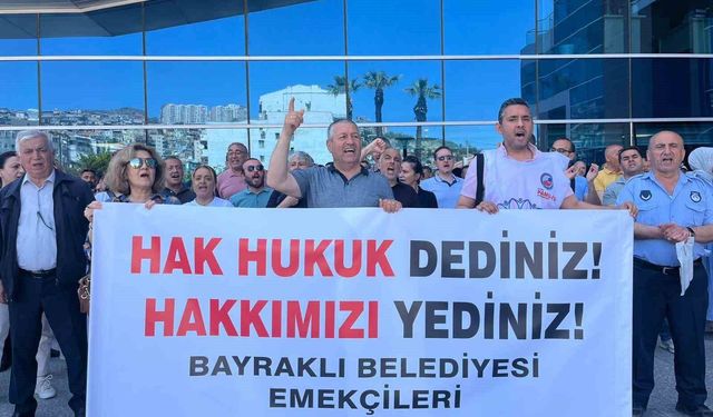 Bayraklı'da TİS haklarına itiraz: Memurlar Özgür Özel'i bekliyor