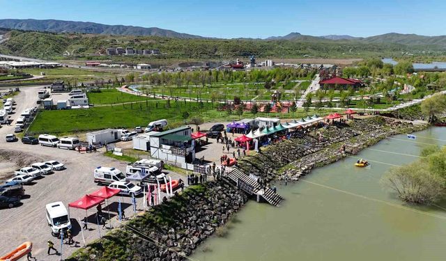 Bingöl'de Rafting Festivali: Türkiye Şampiyonası heyecanla başladı