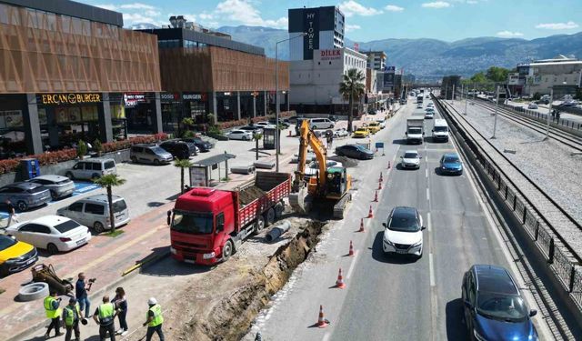 Bursa'nın yeni yerleşim alanlarında altyapı güçlendiriliyor