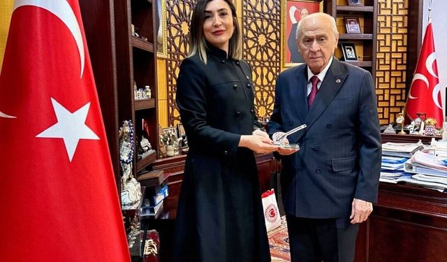 Ersin, MHP Genel Başkanı Bahçeli'yi Ziyaret Etti