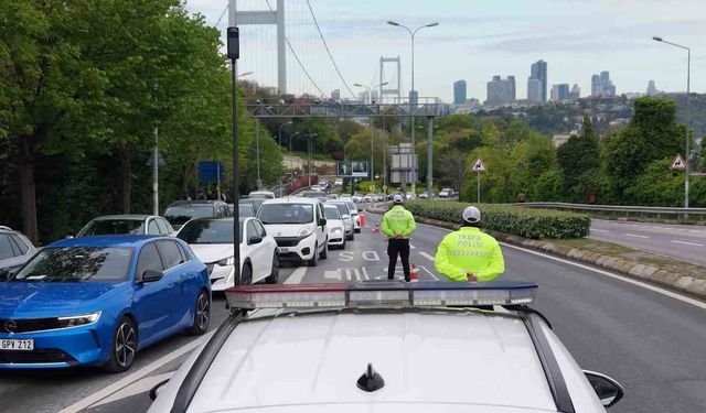 İstanbul'da tehlikeli sürücülere yönelik denetimler sürüyor