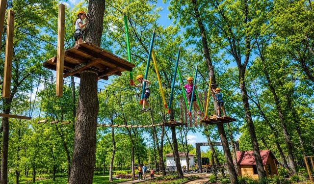 Karadeniz'in dev macera parkı 19 Mayıs'ta açılıyor