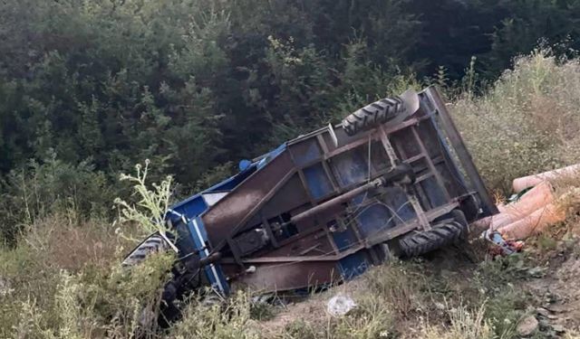 Kastamonu'da tarım aracı kazası: 5 yaralı