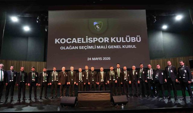 Kocaelispor'da yönetimde değişim yaşandı