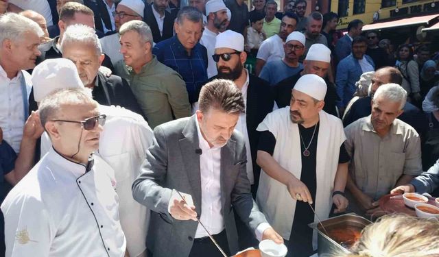 Köfteli çorba geleneği Bursa'da coşkuyla sürdü
