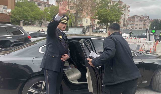 Maksut Yüksek, Ankara Emniyet Müdürlüğü'ne atanarak Konya'ya veda etti