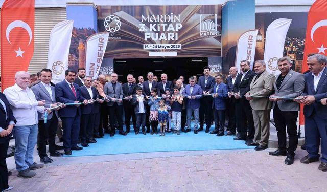 Mardin'de 3. Kitap Fuarı başladı