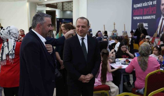 Pursaklar'da çocukların başarı sevinci