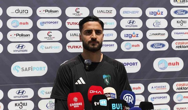 Serhat Öztaşdelen: 'Kocaelispor kalesini uzun yıllar korumak istiyorum'