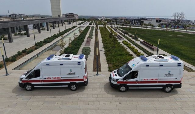 Tekirdağ'dan 7/24 sağlık hizmeti