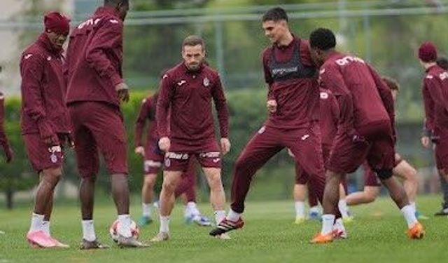 Trabzonspor, Gençlerbirliği ile maçı için hazırlıklara başladı