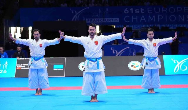 Türkiye, Avrupa Karate Şampiyonası'nda gümüş madalya kazandı