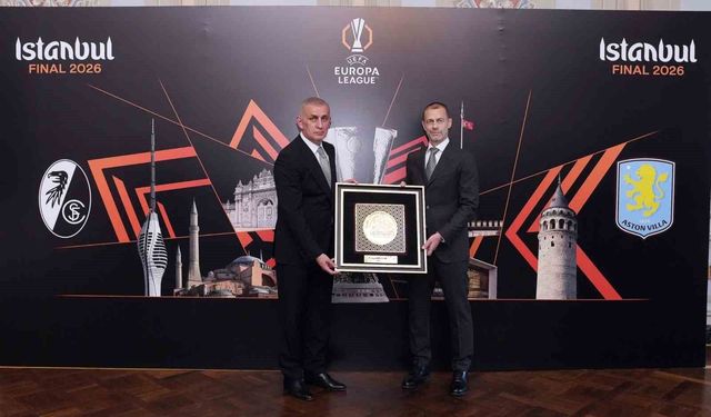 UEFA Avrupa Ligi Finali için gala yemeği gerçekleştirildi