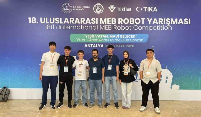 Yıldırım Ticaret MTAL, Uluslararası Robot Yarışması'nda önemli bir başarı elde etti
