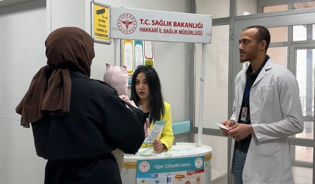 Yüksekova'da 'sessiz tehlike' mesaisi: Her 100 kişiden biri risk altında