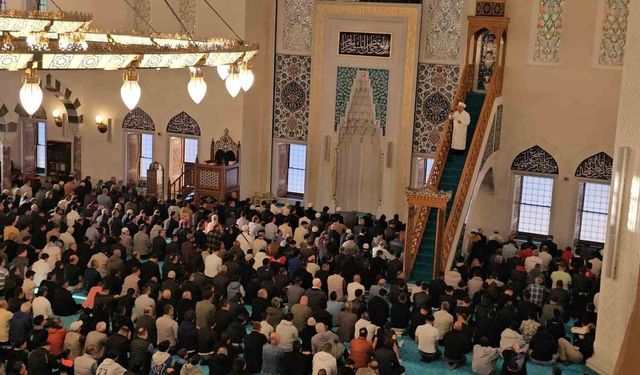 Zonguldak'ta Kurban Bayramı namazı icra edildi