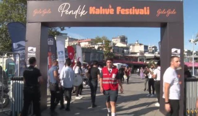 6. Pendik Kahve Festivali Ziyaretçilerini Ağırlamaya Başladı- Video