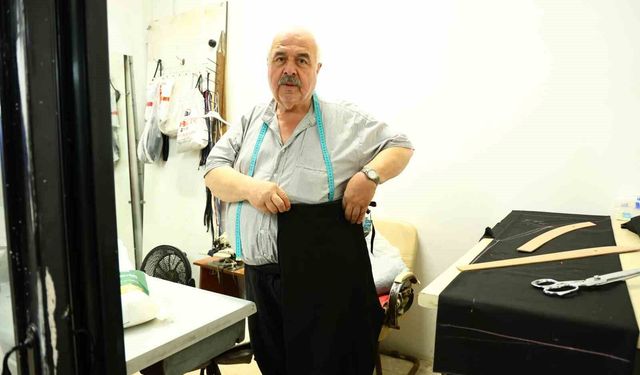60 yıllık terzilik geleneği: 'Bu sanatı sürdürecek usta kalmadı'
