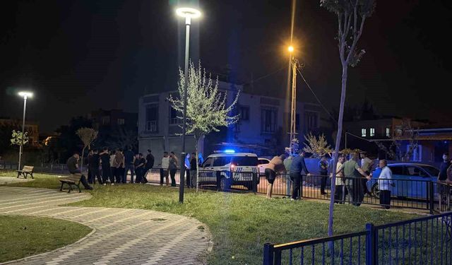 Adıyaman'da parkta iki grup arasında çatışma