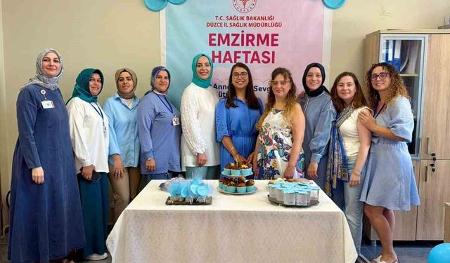 Akçakoca'da emzirme farkındalığı artırıldı