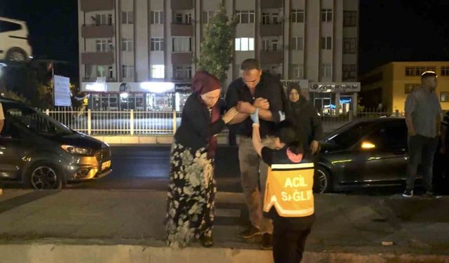 Aksaray'da makas atan araç kaza yaptı: 1 yaralı
