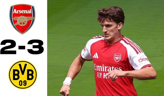 Arsenal 2-3 Borussia Dortmund | 5 gollü maç özeti izle VİDEO