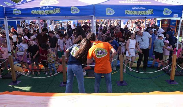 ASELSAN Çocuk Şenliği Nevşehir'de Miniklerle Buluştu