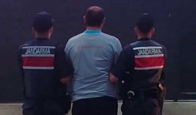 Bafra'da 8 yıl hapis cezası olan zanlı yakalandı