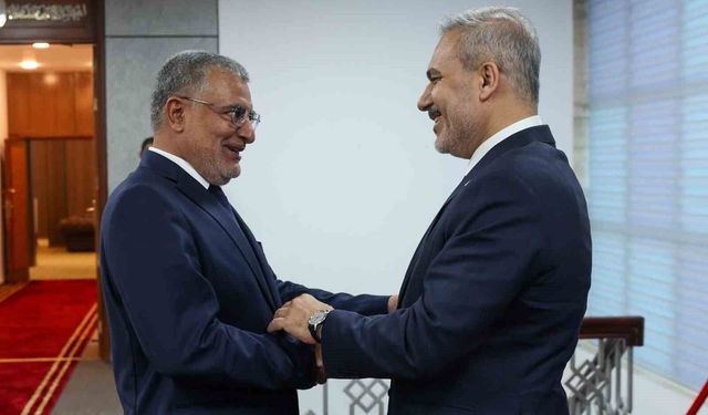 Bakan Fidan, Libya Yüksek Devlet Konseyi Başkanı Takala ile Trablus'ta bir araya geldi