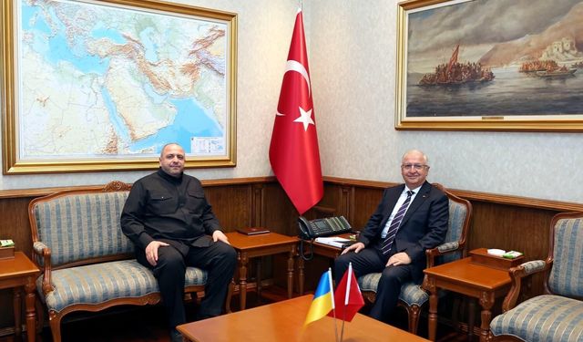 Bakan Güler, Ukrayna İstihbarat Şefi Umerov ile Bir Araya Geldi