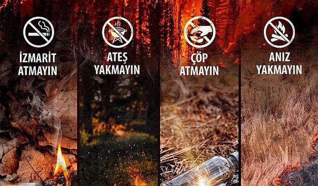 Bakan Yumaklı: 'Orman yangınları için tehlikeli 3 gün'