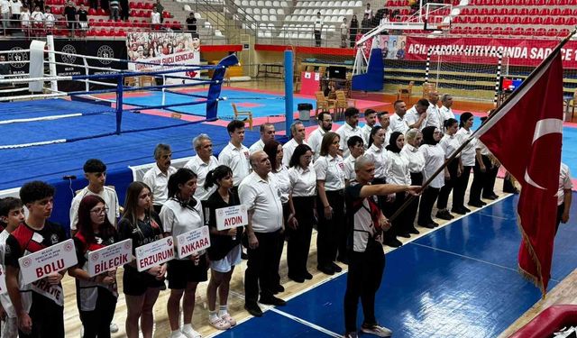 Bilecik'te Kick Boks Şampiyonası'na 21 İlden 480 Sporcu Katıldı