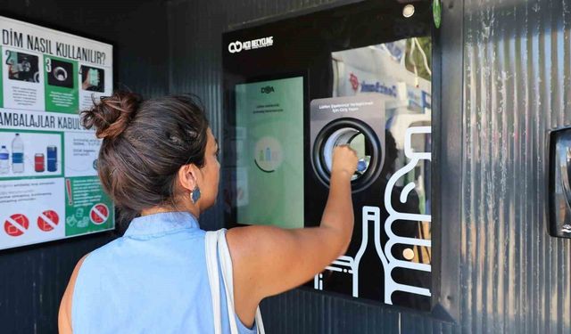 Bodrum'da DOA Depozito İade Makinesi Kuruldu