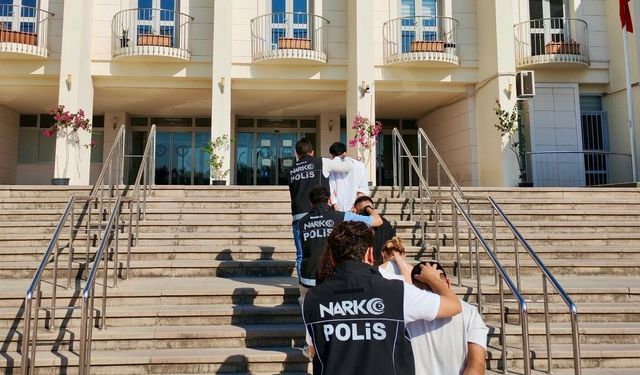 Bodrum'da uyuşturucu operasyonunda 3 kişi cezaevine gönderildi