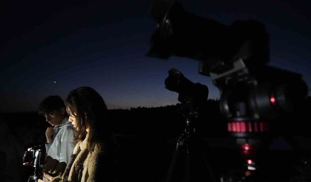 Bolu'da 'perseid' meteor yağmuru heyecanı